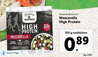 Offerta per Granarolo Benessere - Mozzarella High Protein a 0,89€ in Lidl
