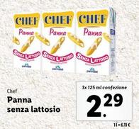 Offerta per Chef - Panna Senza Lattosio a 2,29€ in Lidl