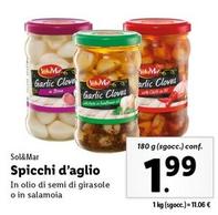 Offerta per Sol & Mar - Spicchi D'Aglio a 1,99€ in Lidl