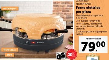 Offerta per Silvercrest Kitchen Tools - Forno Elettrico Per Pizza a 79€ in Lidl