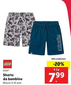 Offerta per Lego - Shorts Da Bambino a 7,99€ in Lidl