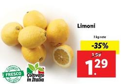 Offerta per Limoni a 1,29€ in Lidl