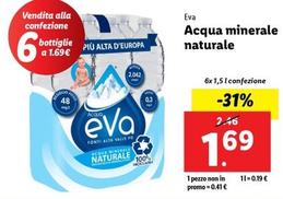 Offerta per Eva - Acqua Minerale Naturale a 1,69€ in Lidl