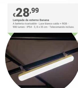 Offerta per Lampada Da Esterno Banana a 28,99€ in Progress