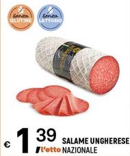 Offerta per Salame Ungherese Nazionale a 1,39€ in A&O