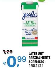 Offerta per Perla - Latte UHT Parzialmente Scremato a 0,99€ in A&O
