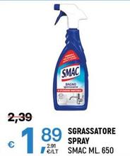 Offerta per Smac - Sgrassatore Spray a 1,89€ in A&O