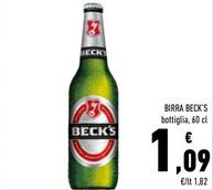 Offerta per Becks - Birra a 1,09€ in Conad