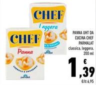 Offerta per Parmalat - Panna UHT Da Cucina Chef a 1,39€ in Conad