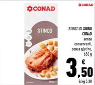 Offerta per Conad - Stinco Di Suino a 3,5€ in Conad