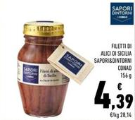 Offerta per Conad - Filetti Di Alici Di Sicilia Sapori&Dintorni a 4,39€ in Conad