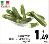 Offerta per Zucchine Scure a 1,49€ in Conad