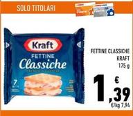 Offerta per Kraft - Fettine Classiche a 1,39€ in Conad