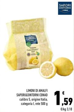 Offerta per Sapori&dintorni Conad - Limoni Di Amalfi a 1,59€ in Conad City