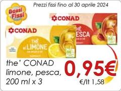 Offerta per Conad - The' Limone, Pesca, a 0,95€ in Conad City