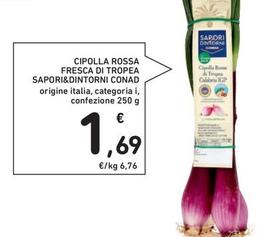 Offerta per Conad - Cipolla Rossa Fresca Di Tropea Sapori&Dintorni a 1,69€ in Spazio Conad