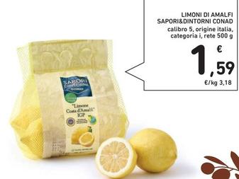 Offerta per Conad - Limoni Di Amalfi Sapori&Dintorni a 1,59€ in Spazio Conad