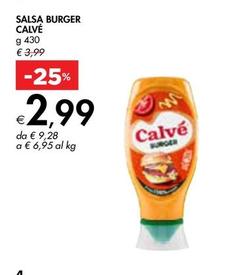 Offerta per Calvè - Salsa Burger a 2,99€ in Bennet