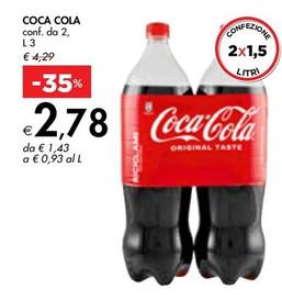 Offerta per Coca Cola  a 2,78€ in Bennet