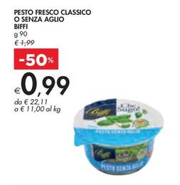 Offerta per Biffi - Pesto Fresco Classico O Senza Aglio a 0,99€ in Bennet