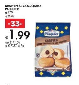 Offerta per Pasquier - Krapfen Al Cioccolato a 1,99€ in Bennet