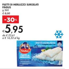Offerta per Findus - Filetti Di Merluzzo Surgelati a 5,95€ in Bennet