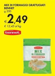 Offerta per Bennet - Mix Di Formaggi Grattugiati  a 2,49€ in Bennet