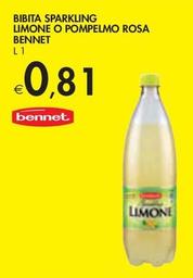 Offerta per Bennet - Bibita Sparkling Limone O Pompelmo Rosa  a 0,81€ in Bennet