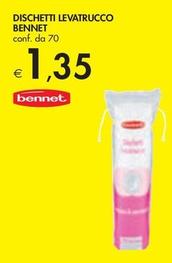 Offerta per Bennet - Dischetti Levatrucco  a 1,35€ in Bennet