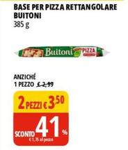 Offerta per Buitoni - Base Per Pizza Rettangolare a 2,99€ in Tigros