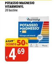 Offerta per Vitarmonyl - Potassio Magnesio a 4,69€ in Tigros