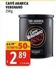 Offerta per Vergnano - Caffe Arabica a 2,89€ in Tigros