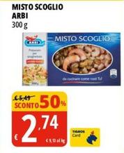 Offerta per Arbi - Misto Scoglio a 2,74€ in Tigros