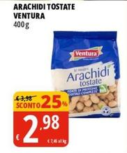 Offerta per Ventura - Arachidi Tostate a 2,98€ in Tigros