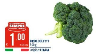 Offerta per Broccoletti a 1€ in Tigros