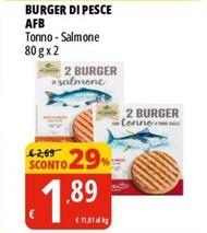 Offerta per Burger Di Pesce a 1,89€ in Tigros