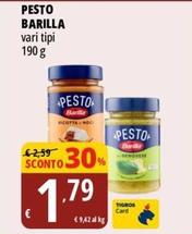 Offerta per Barilla - Pesto a 1,79€ in Tigros