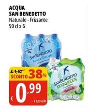 Offerta per San Benedetto - Acqua a 0,99€ in Tigros