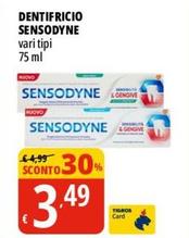 Offerta per Sensodyne - Dentifricio a 3,49€ in Tigros