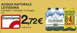 Offerta per Levissima - Acqua Naturale a 2,72€ in Ipercoop