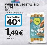 Offerta per Liveg - Würstel Vegetali Bio a 1,49€ in Ipercoop