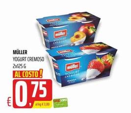 Offerta per Yogurt Muller a 0,75€ in Coop