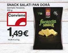 Offerta per  Snack Salati Pan Dorà  a 1,49€ in Ipercoop