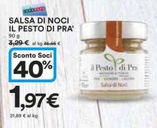 Offerta per Il Pesto Di Prà - Salsa Di Noci a 1,97€ in Ipercoop