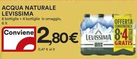 Offerta per Levissima - Acqua Naturale a 2,8€ in Ipercoop