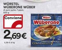 Offerta per  Wüber - Würstel Wüberone a 2,69€ in Ipercoop