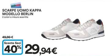 Offerta per Kappa - Scarpe Uomo Modello Berlin a 29,94€ in Ipercoop