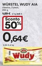 Offerta per  Aia - Würstel Wudy a 0,64€ in Ipercoop