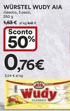 Offerta per Aia - Würstel Wudy a 0,76€ in Ipercoop