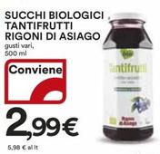 Offerta per Rigoni Di Asiago - Tantifrutti - Succhi Biologici a 2,99€ in Ipercoop